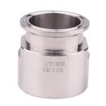 DERNORD 1.5'' Tri clamp Adapter to 1.5 inch FNPT Thread Ferrule Sanitary Pipe Fitting