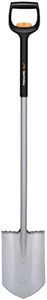 Fiskars Vanga Telescopica a Punta per Terreni Duri e Sassosi, Lunghezza: 111 - 130 cm, Lama in Resistente Acciaio al Boro, Nero/Arancione, Xact, 1066732
