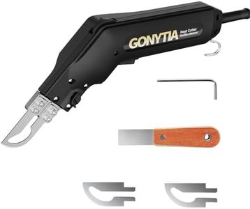 GONYTIA Hot Knife Rope Cutter Fabric Cutter Pro Electric Hot Knife Heat Sealer Cutting Tool kit (GT-2(fabric rope cutter))