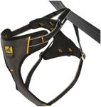 Kurgo Impact Dog Car Harness, Crash Tested Dog Car Harness, Safety Harness for Dogs, Pet Seatbelt Harness, Up to 108 lbs, Black/Charcoal (X-Large)