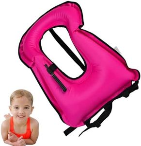 Snorkeling Vest,Snorkel Life Vest Inflatable - Adjustable Snorkeling Life Saving for Men and Women, Boating Supplies