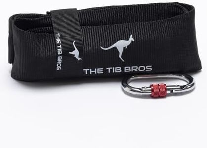 The Tib Bros- Premium Sled Strap for Backwards Sled Workouts- 8ft Long Belt for ATG Backwards Sled Dragging, Comfortable & Durable