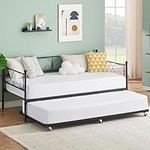 GAOMON Twin Day Bed with Trundle Be
