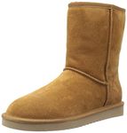 Koolaburra by UGG Women's koola Short Fashion Boot, Chestnut, 08 M US