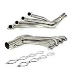 LS Swap Long Tube Headers For Chevy For GMC C10 Trucks LS1 LS2 LS3 LS6 LS7 Polished 304 Stainless Steel