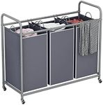 LINZINAR 3-Bag Laundry Sorter,Laund