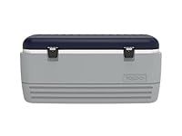 IGLOO MaxCold 70QT Cool Box, Ash Grey/Blue, 66 Litre