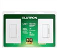 Lutron Maestro LED+ Dimmer Switch, 3-way Switch Kit for Dimmable LEDs, 150-Watt, Multi-Location, MACL-153M-RHW-WH, White