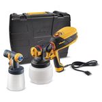 WAGNER Universal Sprayer W 590 FLEXiO Paint Spray System for Dispersion/Latex Paints, varnishes & glazes Indoors & Outdoors, 15 m²-6 min, Container 1300 ml/800 ml, 630 W