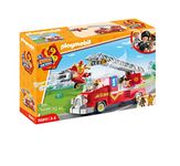 Playmobil DUCK ON CALL 70911 Fire Rescue Truck, Light and Sound, Fire Engine Toys for Children Ages 3+