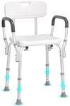 VEVOR Shower Chair, Shower Seat wit