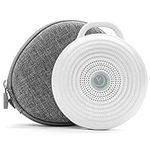 Yogasleep Rohm Portable White Noise Sound Machine + Travel Case in Grey (Pack of 2) Sleep Therapy, Crush-Resistant Travel Case, for Adults, Kids & Baby, Noise Blocking & Office Privacy, Registry Gift