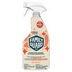 Family Guard Brand Disinfectant Cleaner Trigger, Kills 99.99% of Germs, Citrus Scent, 946mL