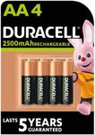 Duracell Rechargeable AA Batteries (Pack of 4)