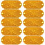 10 Pack Front Reflector Oval Reflec