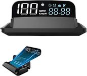 KAOLALI Universal Car HUD GPS Speedometer Head Up Display Digital Speed 3D Reflection for Cars Digital Speed MPH Overspeed Alarm