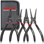 WISEUP Snap Ring Pliers Set Heavy D