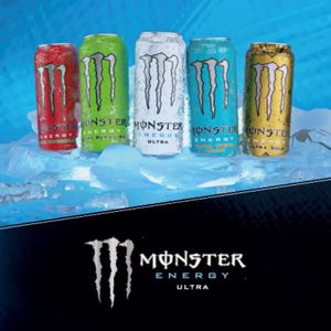Monster Ultra Energy Drink 9 x 500ml Cans – Zero Sugar