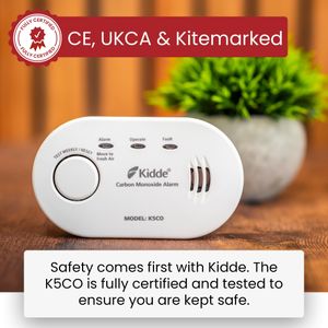 Kidde Carbon Monoxide Alarm – Battery Operated CO Detector