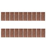 8GB Wooden Flash Drives 20 Pack, EASTBULL Bulk Flash Drives Pack Walnut Wooden Thumb Drives Pack High Speed USB 2.0 for Storage (Dark Brown)