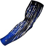 B-Driven Sports Premium Pro-Fit Compression Arm Sleeve for Men & Women - For Sports Protection - Single, Digital Designs