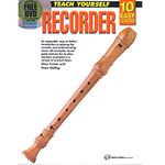 How To Play Recorder - 10 Easy Lessons For Beginners Book & CD & DVD H8