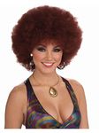 Forum Novelties Women's 70's Disco Doll Afro Wig, Auburn, One Size