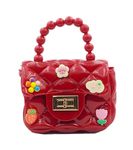 Valerie Little Girls Crossbody Purses Toddler Handbag Mini Casual Messenger Shoulder Bag for Kids (Red_Ornaments)