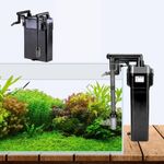 VAYINATO Sun-Sun HBL Series Hang On Back Cannister Filter for Aquarium Fish Tank (Hbl-802, 6W, 500L/H, Upto 2.5 Feet Tank) by Petzlifeworld