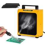 Solder Fume Extractor Solder Smoke Absorber Remover Smoke Prevention Absorber DIY Working Fan SolderingStation for Soldering Welding Repairing