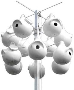 Troyer's Deluxe Gourd Rack with 12 Round Entry SuperGourds