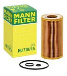 MANN-FILTER HU 718/1 k Oil Filter for Mercedes C Class C 220 CDI Blue Efficiency