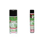 BushWear Napier Gun Cleaner 750ml Spray and Napier Gun Oil 300ml Aerosol Bundle