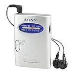 Sony SRF-59 FM/AM Analogue Personal Radio, with belt clip - Silver