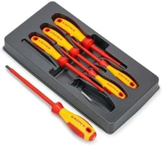 Knipex 1000V VDE Insulated Screwdriver 6-Pieces Set