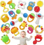 Qizebaby 21PCS Baby Rattles Toys Se