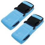 Heavy Duty Luggage Straps for Suitcases Packing Belts Travel Accessories Adjustable Bag Strap 2 Pack