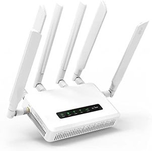 GL.iNet GL-X3000 (Spitz AX) 5G NR AX3000 Cellular Gateway Router, Wi-Fi 6, Detachable Antennas, Dual-SIM, RV, T-Mobile & AT&T IoT Device Certified