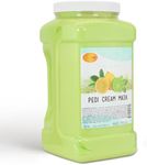 SPA REDI - Body and Foot Cream Mask, Lemon, 128 Oz - Pedicure Massage for Tired Feet and Body, Hydrating, Fresh Skin - Infused with Hyaluronic Acid, Amino Acids, Panthenol, Comfrey Extract
