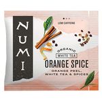 Numi Organic Tea Orange Spice, 100 Count Box of Tea Bags, White Tea (Packaging May Vary)