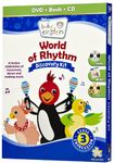BABY EINSTEIN: WORLD OF RHYTHM DISCOVERY KIT - DVD, CD & BOARD BOOK