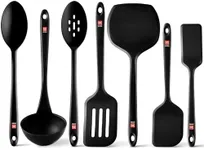 DI ORO Seamless Series 7-Piece Silicone Kitchen Utensil Set