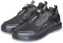 Hammer Power Diesel Night Bowling Shoes - Right Hand (Black, US Footwear Size System, Adult, Men, Numeric, Wide, 10.5)
