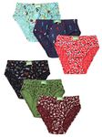 Lux Cozi Boy's Pack of 6 Super Combed Cotton Inner Elastic Printed Brief for Kids (Size : 75cm) Multicolour