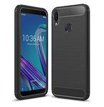 Fashionury Back Cover for Asus Zenfone Max Pro M1 (Rubber_Black)