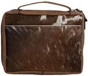 STS Ranchwear Cowhide Tablet/Book Cover Cowhide/Tornado Brown One Size