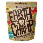 Vegan Protein Powder (2kg - 56 Servings) EarthChamp by Wyldsson - Plant Based Chocolate Protein Powder Shake, Dairy Free, Gluten Free, Lactose Free Protien Powder (Chocolate)