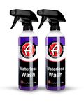 Adam's Waterless Wash (2-Pack) - Car Cleaning Car Wash Spray for Car Detailing | Safe Ultra Slick Lubricating Formula for Car, Boat, Motorcycle, RV | No Garden Hose, Wash Soap, or Foam Cannon Needed…