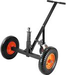 VEVOR Adjustable Trailer Dolly, 1000lbs Tongue Weight Capacity, Carbon Steel Trailer Mover with 19''-26'' Adjustable Height & 2'' Ball, 16'' Pneumatic Tires & Universal Wheel, for Moving RV Trailer