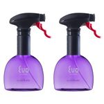 Evo Mini Oil Sprayers, Non-Aerosol for Olive Oil, Cooking Oils, and Vinegars, Purple, 8-Ounce Capacity, Set of 2